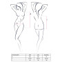 Боді монокіні з глибоким декольте Passion OTAVIA BODY XXL/XXXL, black