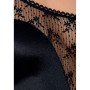 Розпродаж!!! Боді-монокіні з глибоким декольте PETRA BODY black L/XL — Passion Exclusive