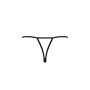 Трусики мереживні з доступом Passion Exclusive VIOLANTE THONG XXL/XXXL, black