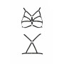 Бюстгальтер-стрепи Passion Exclusive ARMANDA BRA L/XL, black