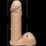 Фалоімітатор Doc Johnson Vac-U-Lock - 6 Inch ULTRASKYN Cock White, діаметр 4,3 см