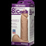 Фалоімітатор Doc Johnson Vac-U-Lock - 8 Inch ULTRASKYN Cock White, діаметр 5,1 см