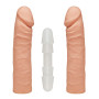 Фалоімітатор подвійний Doc Johnson The D - Double D - 16 Inch - ULTRASKYN, діаметр 4,4 см, Vack-U-Lock