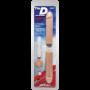 Фалоімітатор подвійний Doc Johnson The D - Double D - 16 Inch - ULTRASKYN, діаметр 4,4 см, Vack-U-Lock