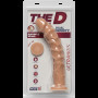 Фалоімітатор Doc Johnson The D - Ragin D - 10 Inch Without Balls - ULTRASKYN, діаметр 3,8 см