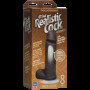 Фалоімітатор Doc Johnson The Realistic Cock 8 inch Black - ULTRASKYN, Vack-U-Lock, діаметр 5,1 см