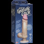 Фалоімітатор Doc Johnson The Realistic Cock 8 inch ULTRASKYN, діаметр 5,1 см, плавне регулювання