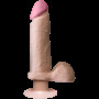 Фалоімітатор Doc Johnson The Realistic Cock 8 inch ULTRASKYN, діаметр 5,1 см, плавне регулювання