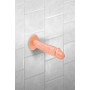 Фалоімітатор Real Body — Real Zack Flesh, TPE, діаметр 3,7 см