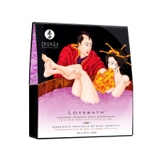 Гель для ванни Shunga LOVEBATH – Sensual Lotus 650 г, робить воду ароматним желе зі SPA-ефектом