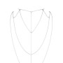 Ланцюжок для спини Bijoux Indiscrets Magnifique Back and Cleavage Chain - Silver, прикраса для тіла