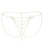 Ланцюжок-трусики Bijoux Indiscrets Magnifique Bikini Chain – Gold, прикраса для тіла