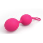 Вагінальні кульки Dorcel Dual Balls Magenta, діаметр 3,6см, вага 55гр