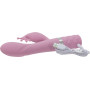 Розкішний вібратор-кролик Pillow Talk - Kinky Pink з кристалом Сваровські, потужний