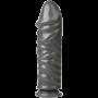 Фалоімітатор для фістингу Doc Johnson American Bombshell Bunker Buster Gun Metal, діаметр 8,1 см