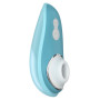 Вакуумний кліторальний стимулятор Womanizer Liberty Blue, магнітна кришка, 2 насадки
