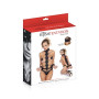 Регульований ремінь для шиї і зап'ясть Fetish Tentation Harness Straps for Neck з маскою на очі