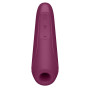 Вакуумний кліторальний стимулятор Satisfyer Curvy 1+ Rose Red з керуванням через інтернет