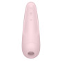 Вакуумний кліторальний стимулятор Satisfyer Curvy 2+ Pink з керуванням через інтернет