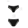 Трусики з прозорою вставкою Passion PS002 PANTIES L, black