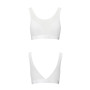 Топ з прозорою вставкою Passion PS002 TOP M, white