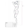Бодістокінг з доступом до інтимних місць Passion BS078 white
