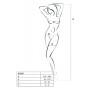 Відкритий бодістокінг Passion BS080 white