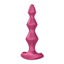 Анальний стимулятор-намистини з двома моторами Satisfyer Lolli-Plug 1 Berry
