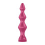Анальний стимулятор-намистини з двома моторами Satisfyer Lolli-Plug 1 Berry