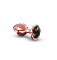 Металева анальна пробка із прикрасою у вигляді кристалу Dorcel - Diamond Plug M