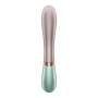 Смарт вібратор-кролик із підігрівом Satisfyer Hot Lover Green