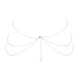 Ланцюжок для тіла Bijoux Indiscrets Magnifique 8 Body Chain — Silver
