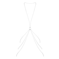 Ланцюжок для тіла Bijoux Indiscrets Magnifique 8 Body Chain — Silver