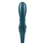 Смартвібратор-кролик Satisfyer Hug Me Bluegrey, 2 мотори, діаметр 4,2см, широка кліторальна частина