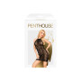 Мінісукня Penthouse Cautious Cat S/L Black, мереживо, вставка в зоні декольте, виріз на спині