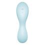 Вакуумний смарт-стимулятор із вібрацією Satisfyer Curvy Trinity 5 (Blue), керування зі смартфона