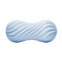 Мастурбатор Tenga FLEX Bubbly Blue зі змінною інтенсивністю, можна скручувати, вакуум
