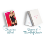 Сатиновий мереживний корсет Obsessive 810-COR-1 babydoll & thong L/XL, чорний, корсет, танга