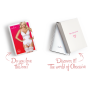 Сатиновий мереживний корсет Obsessive 810-COR-2 babydoll & thong L/XL, білий, корсет, танга