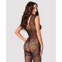 (SALE) Бодістокінг Obsessive Bodystocking F234 S/M/L, абстрактний малюнок, глибоке декольте (SALE) Бодістокінг Obsessive Bodystocking F234 S/M/L, абстрактний малюнок, глибоке декольте