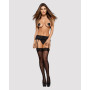 Еротичні наклейки на соски з пензликами Obsessive Tassel nipple covers black, чорні