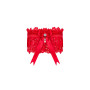 Ажурна підв’язка Obsessive Amor Cherris garter, red
