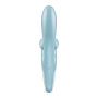 Вібратор-кролик Satisfyer Touch Me Blue, подвійний відросток, 3 потужні мотори