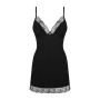 Сорочка та трусики Obsessive Bella Rou chemise & thong M/L
