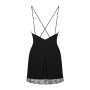 Сорочка та трусики Obsessive Bella Rou chemise & thong XL/2X