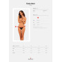 Прозорі стрінги із мереживом Obsessive Celia Noir thong XL