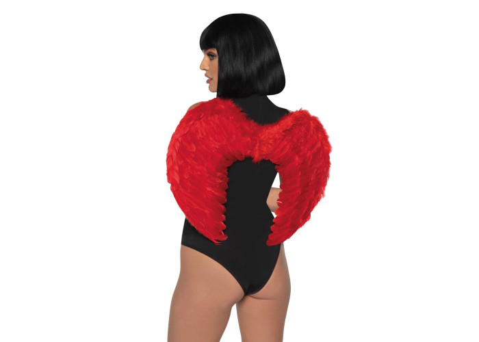 (SALE) Крила дияволиці Leg Avenue devil wings Red, справжнє пір’я (SALE) Крила дияволиці Leg Avenue devil wings Red, справжнє пір’я
