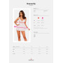 Пеньюар і трусики Obsessive Heavenlly babydoll & thong XS/S