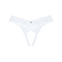 Мереживні танга Obsessive Heavenlly crotchless thong M/L, з доступом