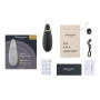 Вакуумний кліторальний стимулятор Womanizer Premium 2 - Black, функції Autopilot та Smart Silence